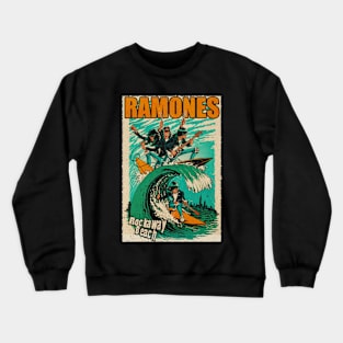 Retro Styles Rock Band Crewneck Sweatshirt